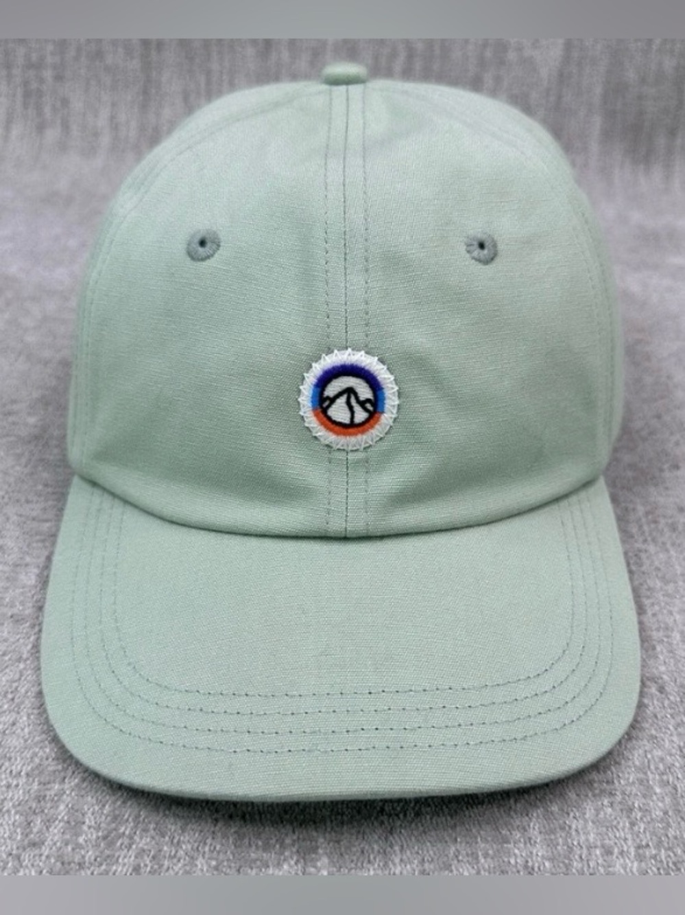 Patagonia Unisex Fitz Roy Icon Trad Salvia Green Cap Outdoor Hat EUC